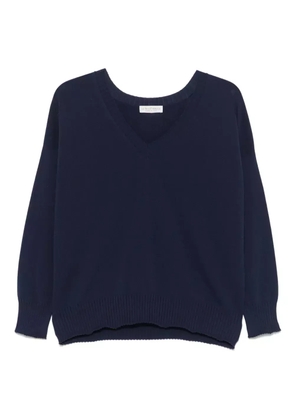 Le Tricot Perugia cotton sweater - Blue