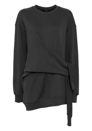 Goen.J knotted detail sweatshirt - Grey