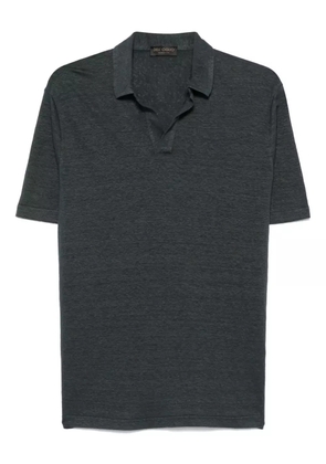 Dell'oglio linen T-shirt - Grey