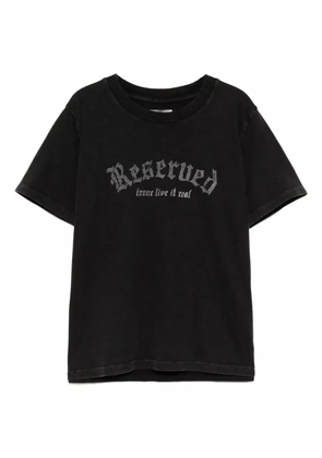 izzue graphic T-shirt - Black