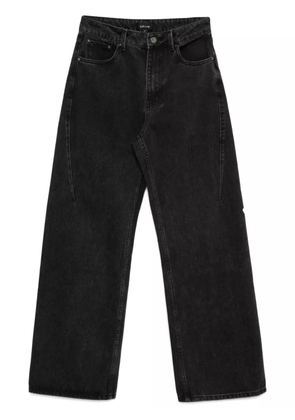 tout a coup straight-leg jeans - Black