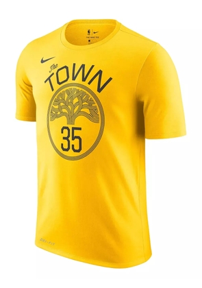 Nike NBA GSW City Editon Kevin Durant Dri-Fit T-shirt - Yellow