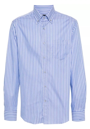 Paul & Shark stripped cotton shirt - Blue