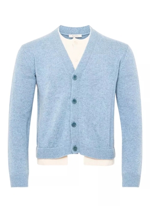 JW Anderson layered cardigan - Blue