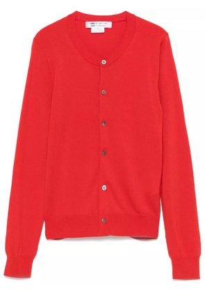 Comme Des Garçons Comme Des Garçons cashmere cardigan - Red