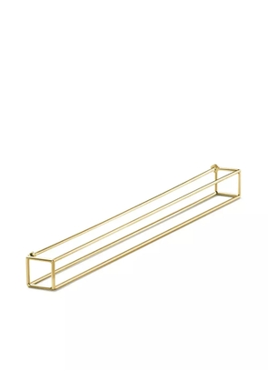 Shihara 18kt yellow gold Rectangle Pierce 90 earring