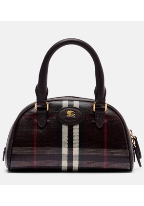 Burberry Highlands Mini jacquard tote bag