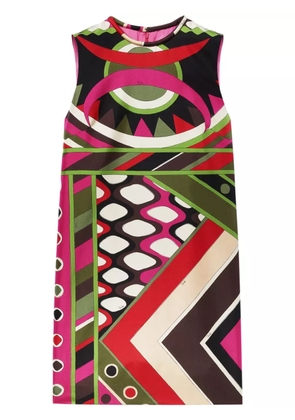 PUCCI Vivara-print silk minidress - Black