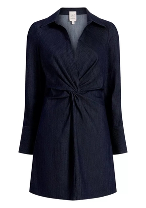 Cinq A Sept McKenna twist-detail minidress - Blue