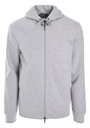 Peserico zip-up hoodie - Grey