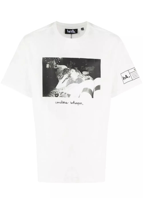 Haculla Careless Whisper cotton T-shirt - White