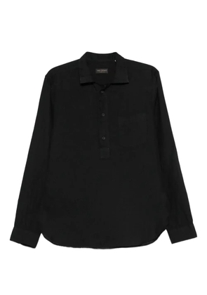 Dell'oglio long-sleeve button-down shirt - Black