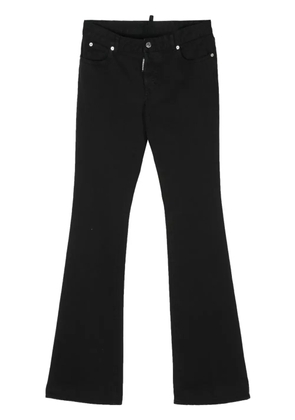 DSQUARED2 mid-rise flared jeans - Black