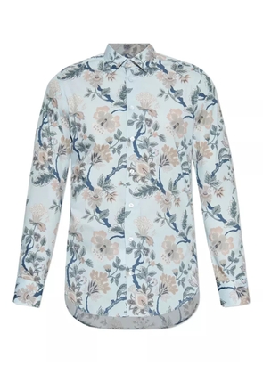 ETRO floral-print shirt - Blue