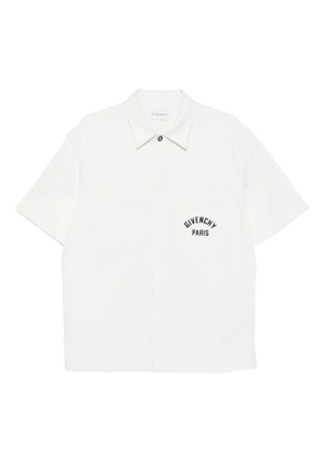 Givenchy Paris logo shirt - Neutrals