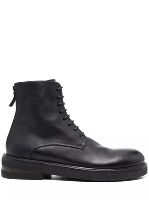 Marsèll Parrucca leather combat boots - Black