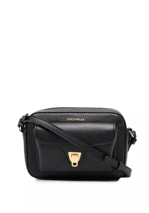 Coccinelle Beat leather crossbody bag - Black