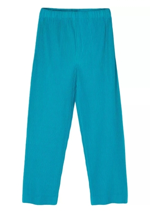 Homme Plissé Issey Miyake MC March pleated trousers - Blue
