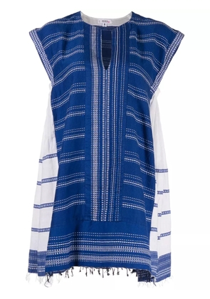 lemlem Inku short kaftan dress - Blue