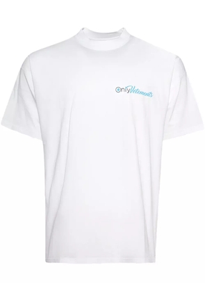 VETEMENTS slogan-print T-shirt - White