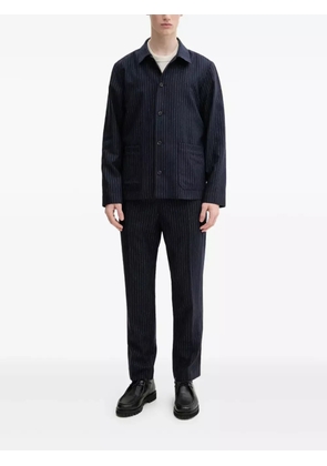 A.P.C. pinstripe drawstring trousers - Blue