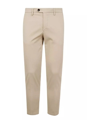 michael coal stretch-cotton pants - Neutrals