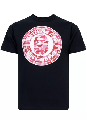 A BATHING APE® ABC Camo Busy Works 'Black/Pink' T-shirt