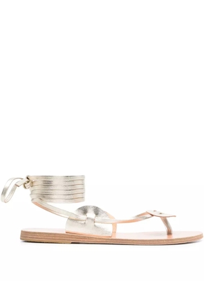 Ancient Greek Sandals Polifimi sandals - Gold