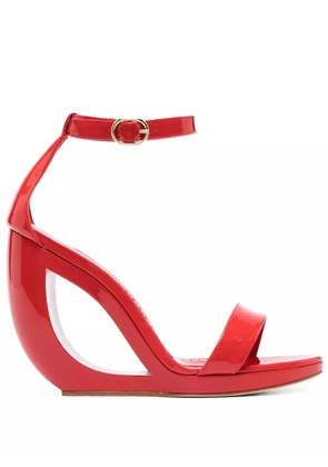 Manolo Blahnik Rocar 120m sandals - Red