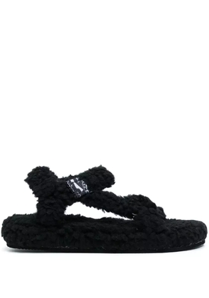 Arizona Love Trekky faux-fur sandals - Black