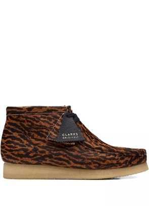 Clarks Originals Wallabee 'Tortoiseshell' boots - Brown
