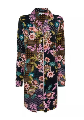 Johnny Was Archimal sleep dress - Blue