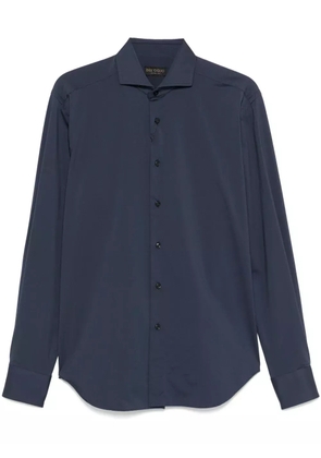 Dell'oglio cutaway-collar shirt - Blue