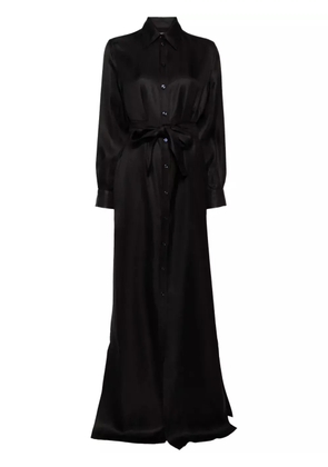 TOM FORD silk shirt dress - Black