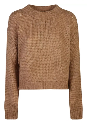 Roberto Collina Crew neck jumper - Brown