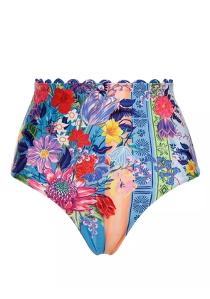 Agua Bendita Alicia bikini bottom - Blue