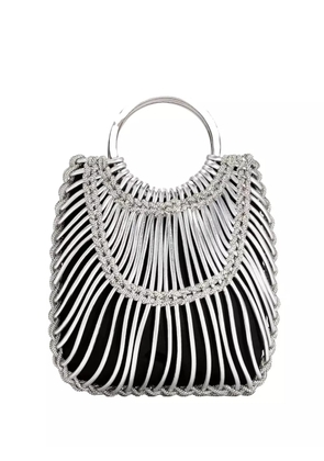 Rosantica Vertigo RTT clutch bag - Grey