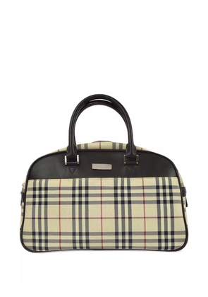 Burberry Pre-Owned 1990-2000s Vintage Check handbag - Neutrals