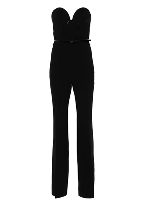 Max Mara Zeda flared-leg jumpsuit - Black