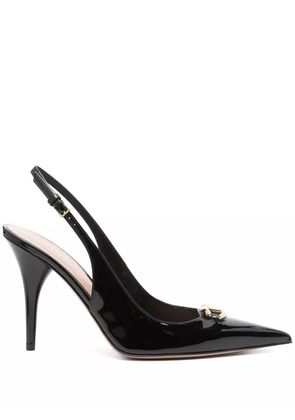 Valentino Garavani 90mm The Bold Edition VLogo pumps - Black