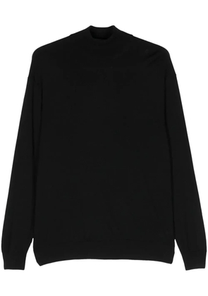 D4.0 wool sweater - Black