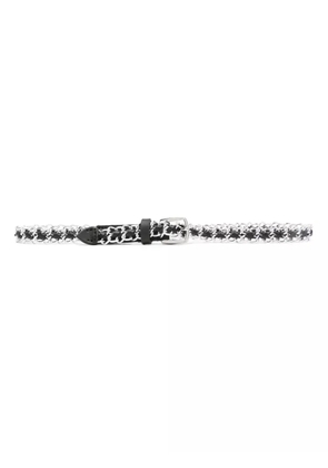 Ba&Sh Brooke chain-link detailing belt - Black