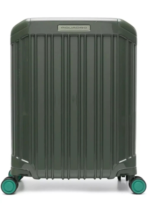 PIQUADRO four-wheels cabin suitcase - Green