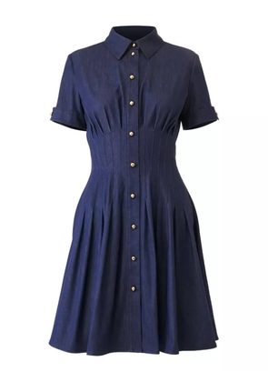 Carolina Herrera denim mini dress - Blue