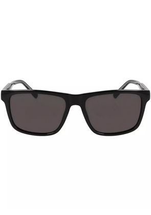 Lacoste logo-lettering sunglasses - Black