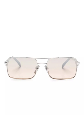 Prada Eyewear rectangle-frame sunglasses - Silver