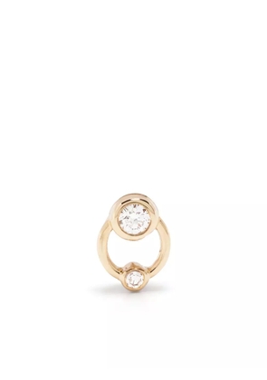 Maria Black 14kt yellow gold Bardot diamond stud earring