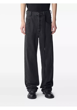 Ann Demeulemeester drawstring-detail jeans - Grey