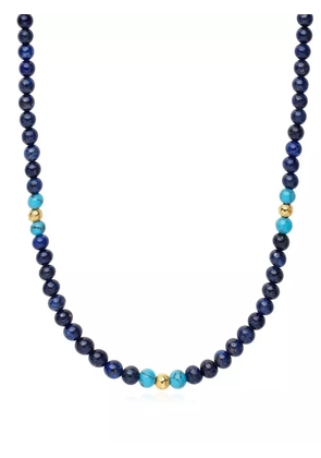 Nialaya Jewelry beaded gemstone necklace - Blue