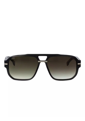 BOSS 1718/S square-frame gradient sunglasses - Black